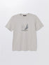 LC Waikiki Crew Neck Short Sleeve Printed Combed Cotton Men's T-shirt
